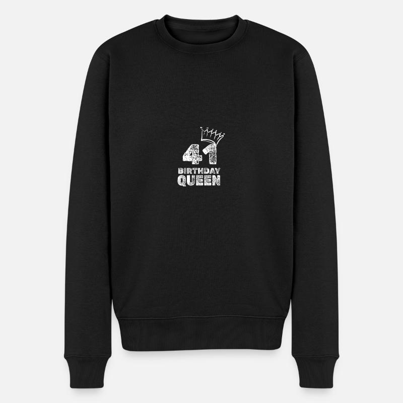 Anniversaire 41 - Pull Premium bio Homme - noir