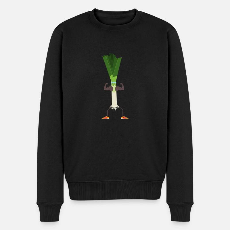 M. Ober lauch - Pull Premium bio Homme - noir