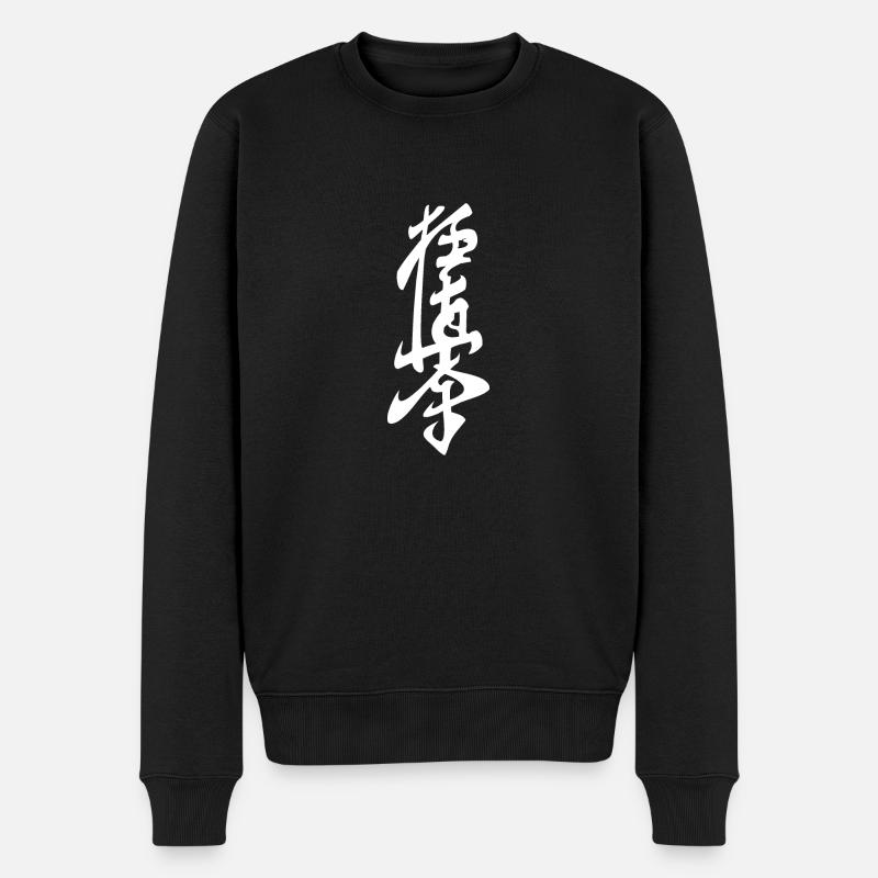 Karaté Kyokushinkai - Pull Premium bio Homme - noir