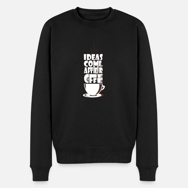 Coffee Coffee Coffee - Pull Premium bio Homme - noir