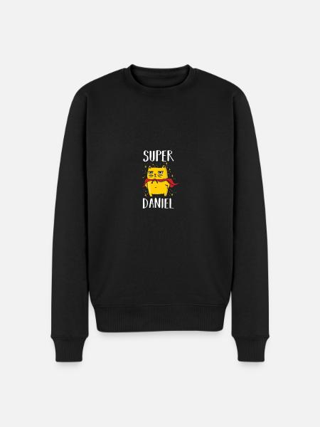 Daniel - Men's Premium Organic Jumper - black