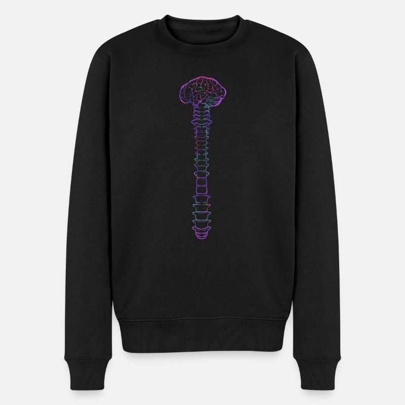 Physiotherapeut - Männer Premium Bio Pullover - Schwarz