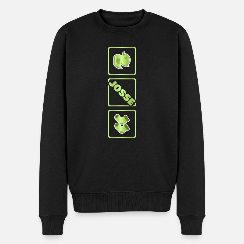 Naissance de Josse - Pull Premium bio Homme - noir