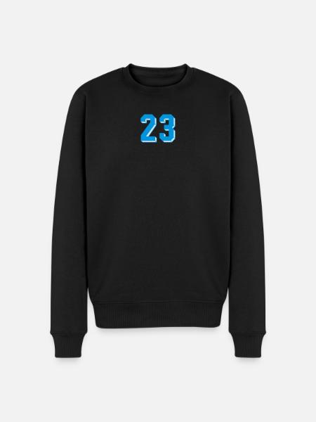 dreiundzwanzig - Pull Premium bio Homme - noir