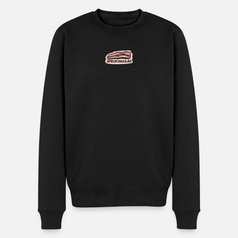 Specktakulär.  - Männer Premium Bio Pullover - Schwarz
