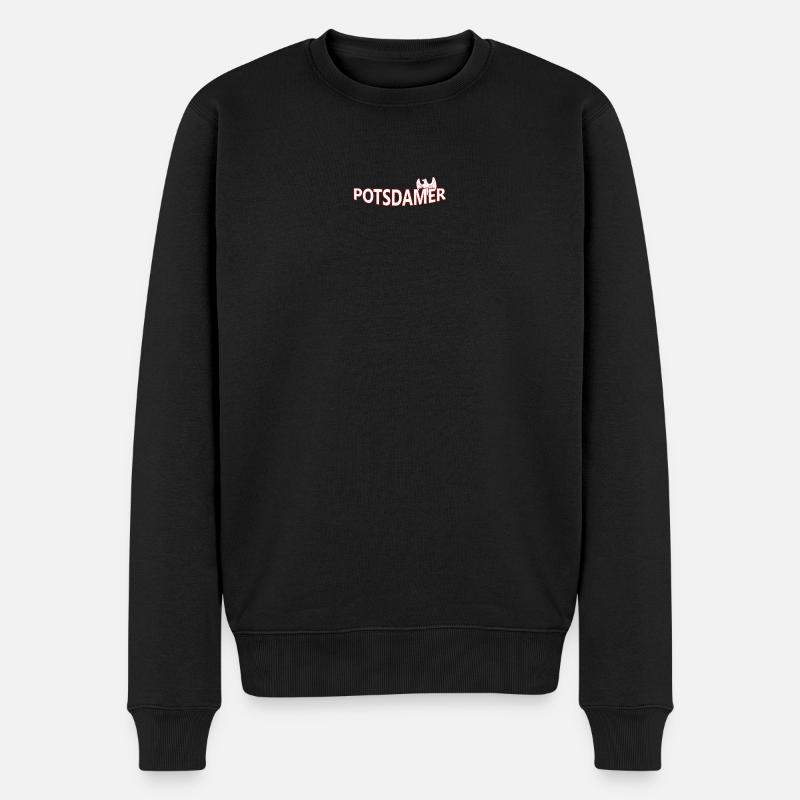 POTSDAMer - Pull Premium bio Homme - noir
