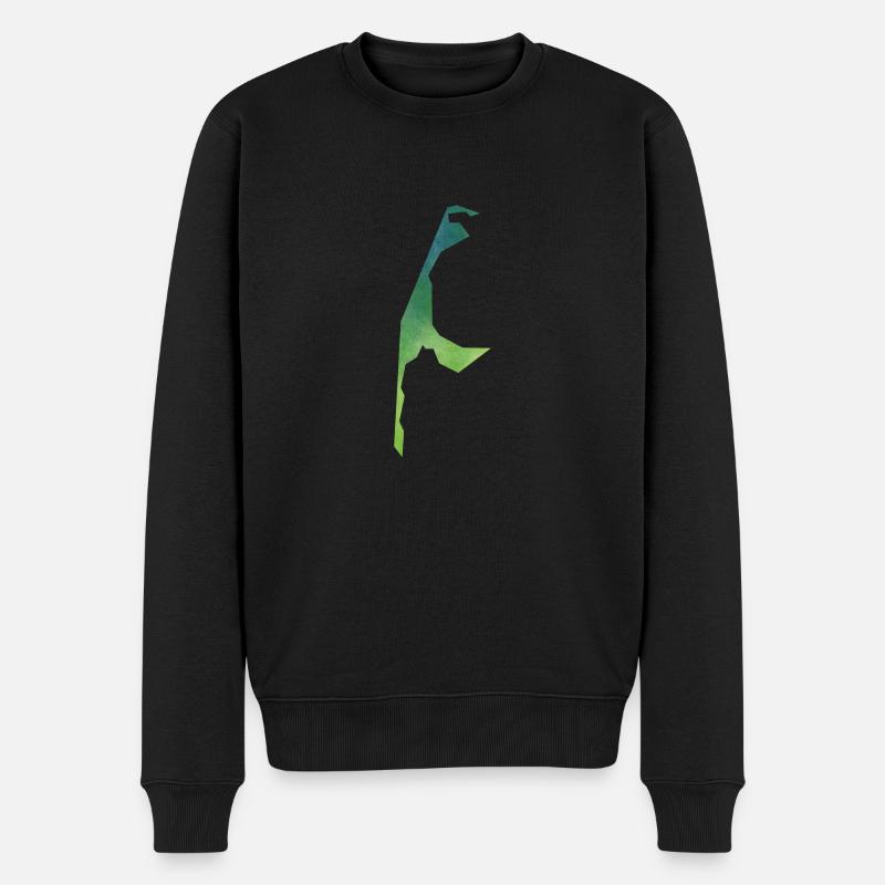 sylt - Männer Premium Bio Pullover - Schwarz