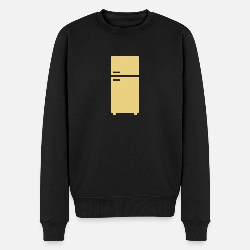 Réfrigérateur - Pull Premium bio Homme - noir