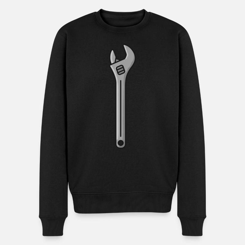 Outil de clé - Pull Premium bio Homme - noir