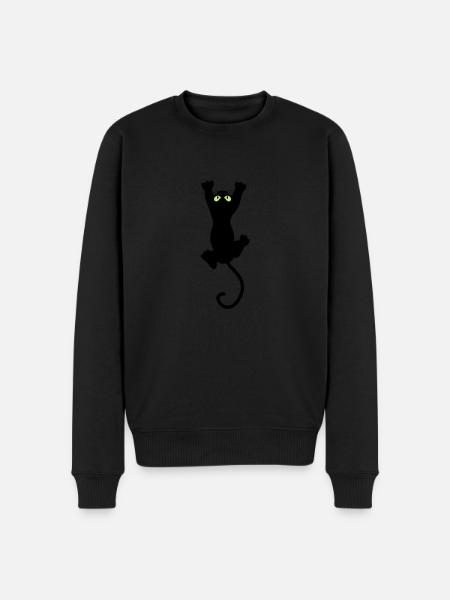 Cat fun - Pull Premium bio Homme - noir