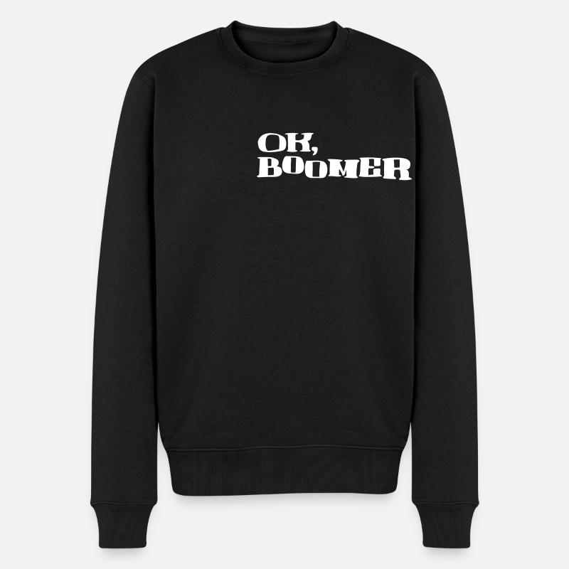 Boomer - Pull Premium bio Homme - noir
