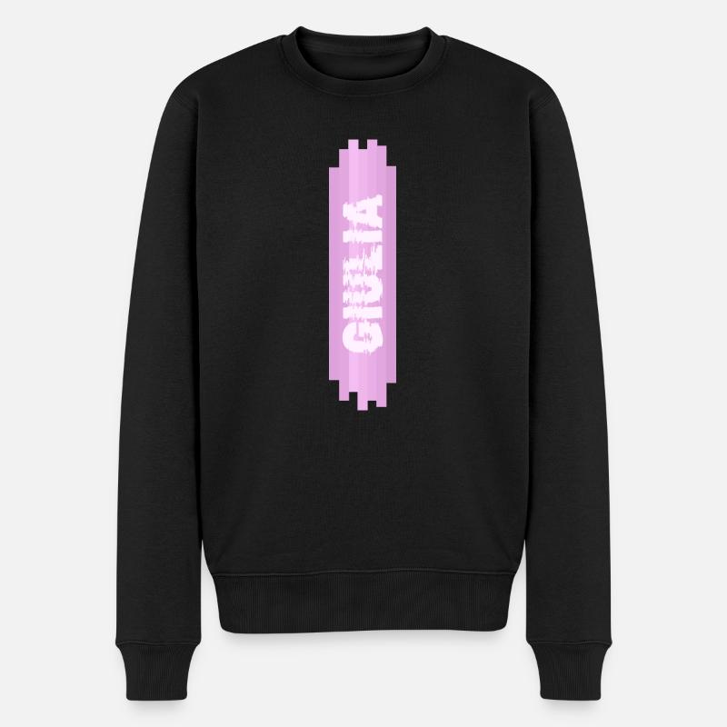 Mädchenname Giulia - Männer Premium Bio Pullover - Schwarz