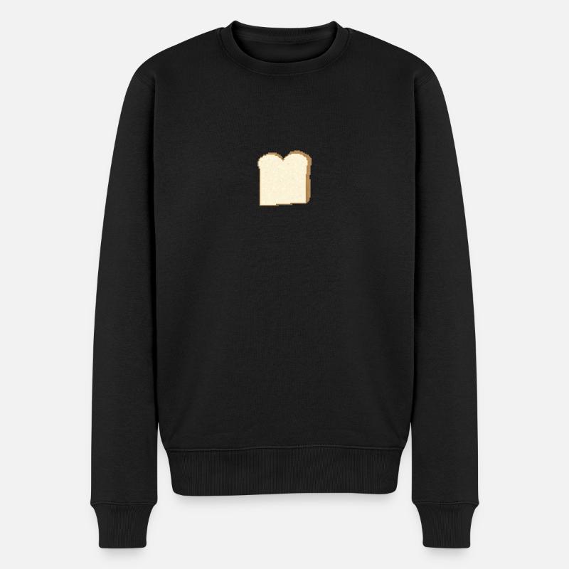 Toast - Männer Premium Bio Pullover - Schwarz