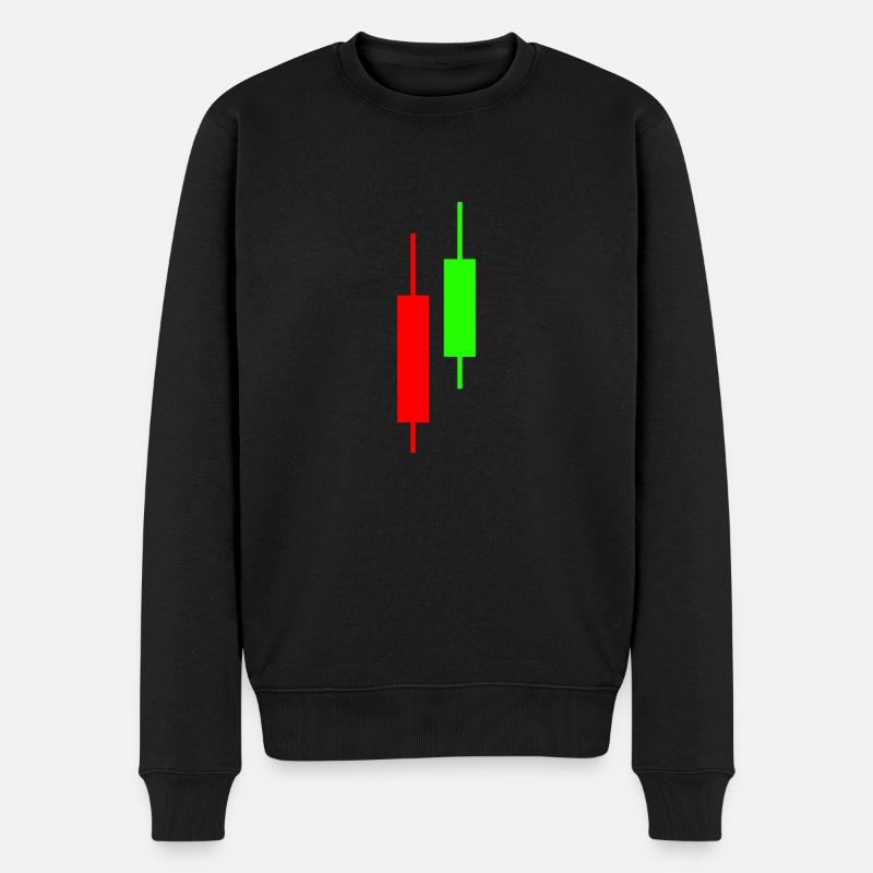 Commerce - Pull Premium bio Homme - noir