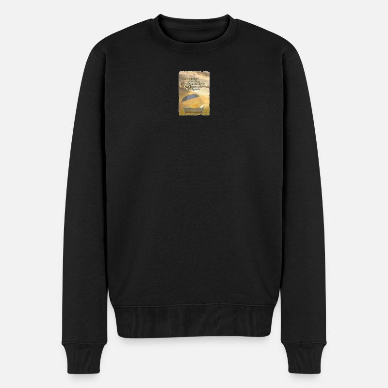 Elfchen - Bitterkalt - Männer Premium Bio Pullover - Schwarz