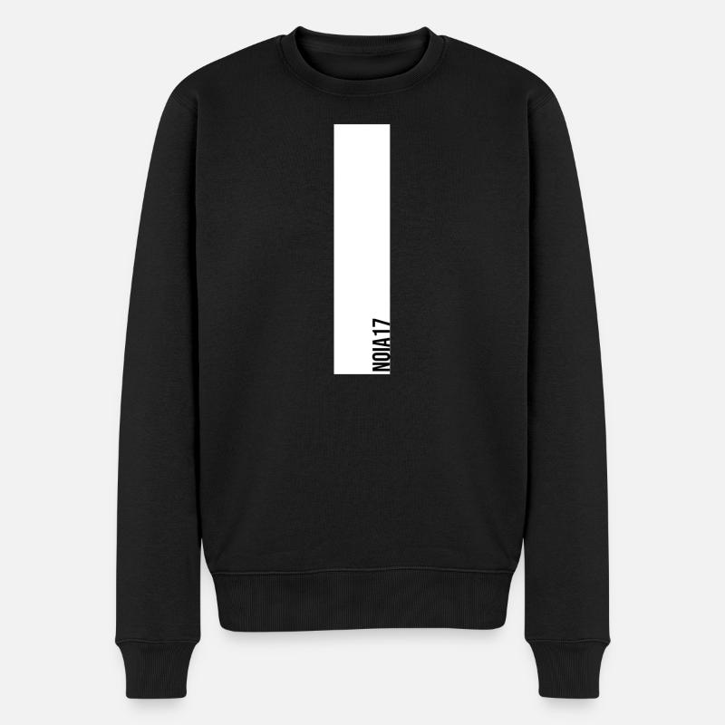 NOIA17 - Männer Premium Bio Pullover - Schwarz
