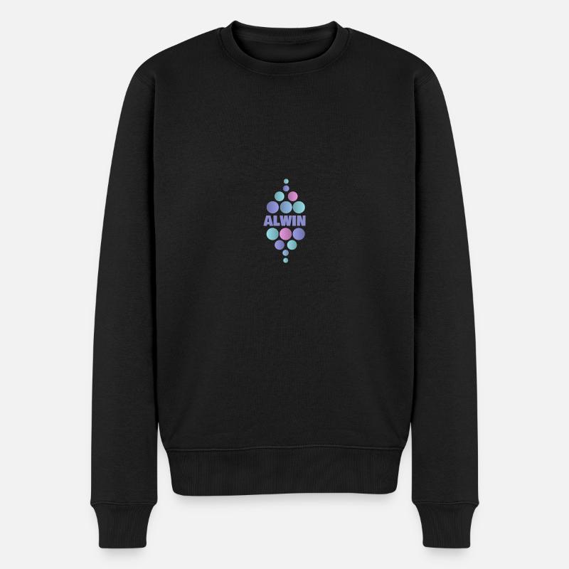 Alwin - Pull Premium bio Homme - noir