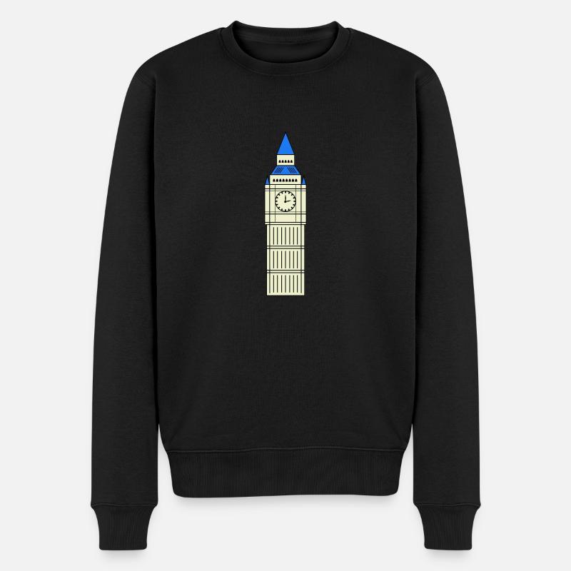 conception de grand ben - Pull Premium bio Homme - noir