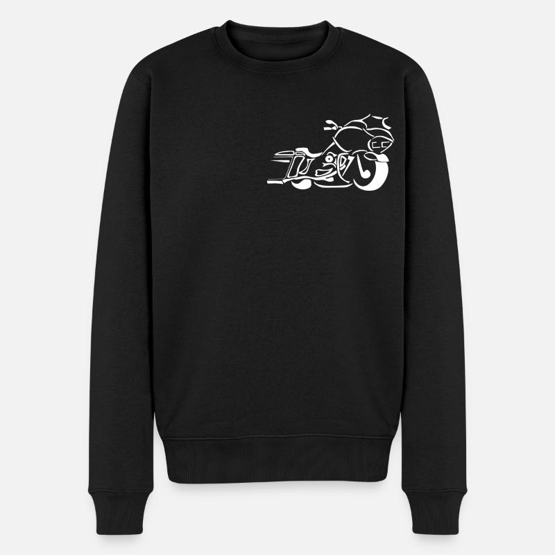 RDGLD American Bikes Outfit - Männer Premium Bio Pullover - Schwarz