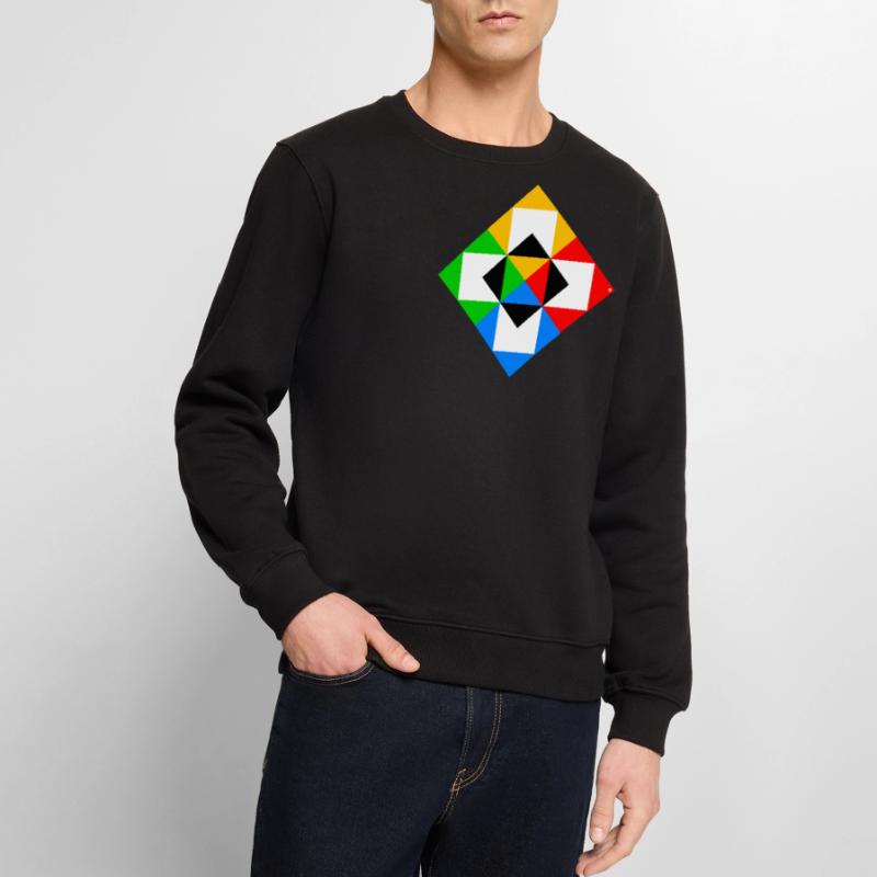 Triangle carré 1 Pull Premium bio Homme