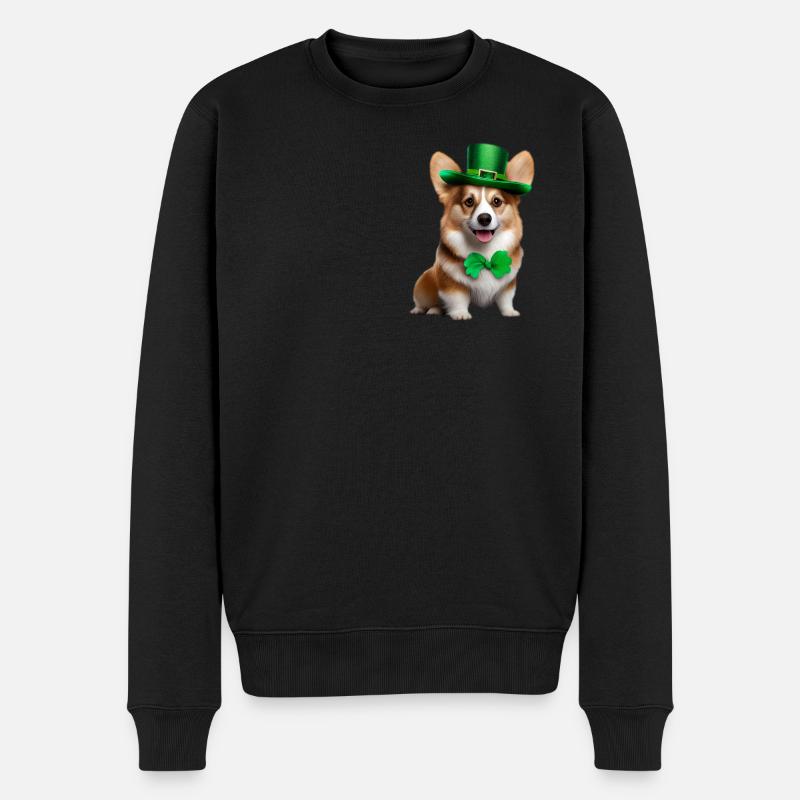 Corgi - Pull Premium bio Homme - noir