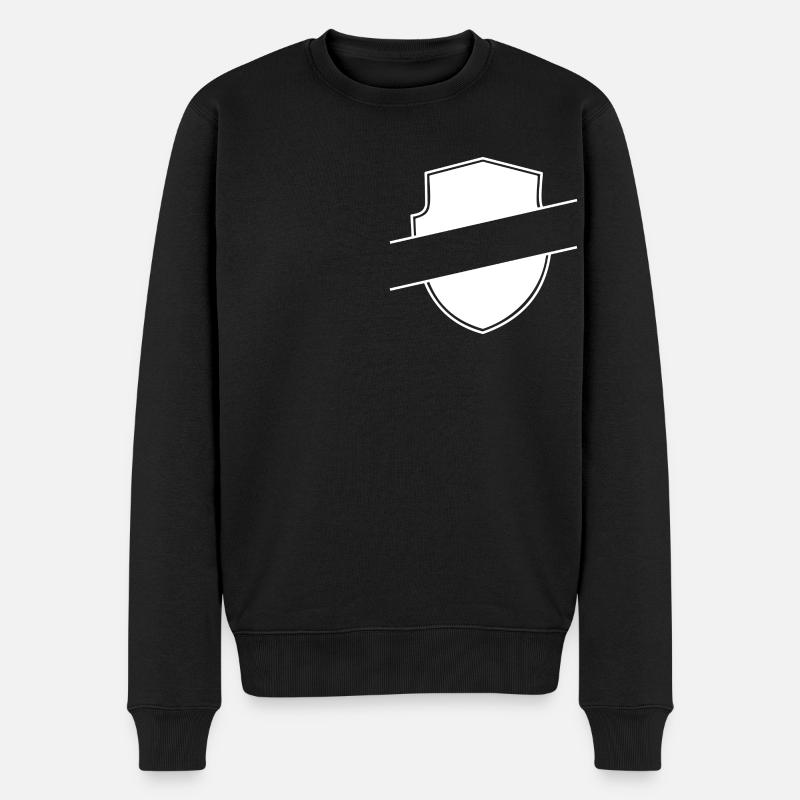 Armoiries - Pull Premium bio Homme - noir