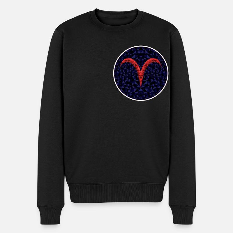 Bélier - Pull Premium bio Homme - noir