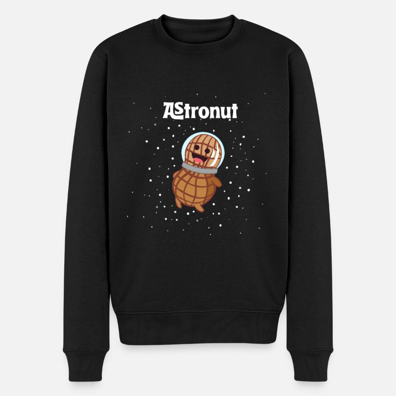 ASTRONUT - Pull Premium bio Homme - noir