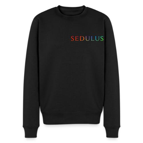 SEDULUS Schriftzug Rainbow - Männer Premium Bio Pullover
