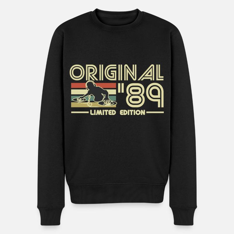 1989 - Pull Premium bio Homme - noir