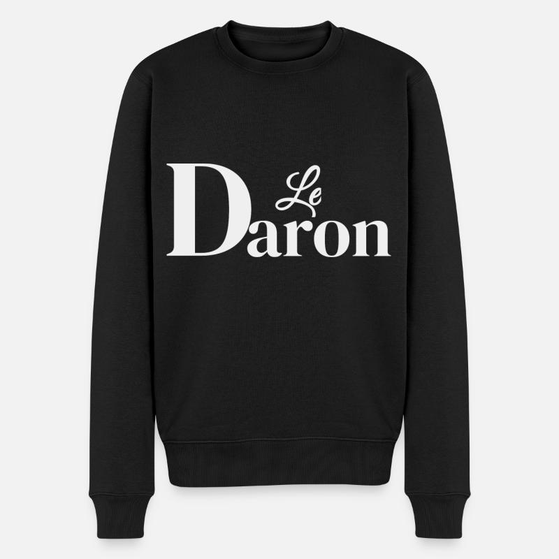 Le Daron, Le Père ! - Pull Premium bio Homme - noir