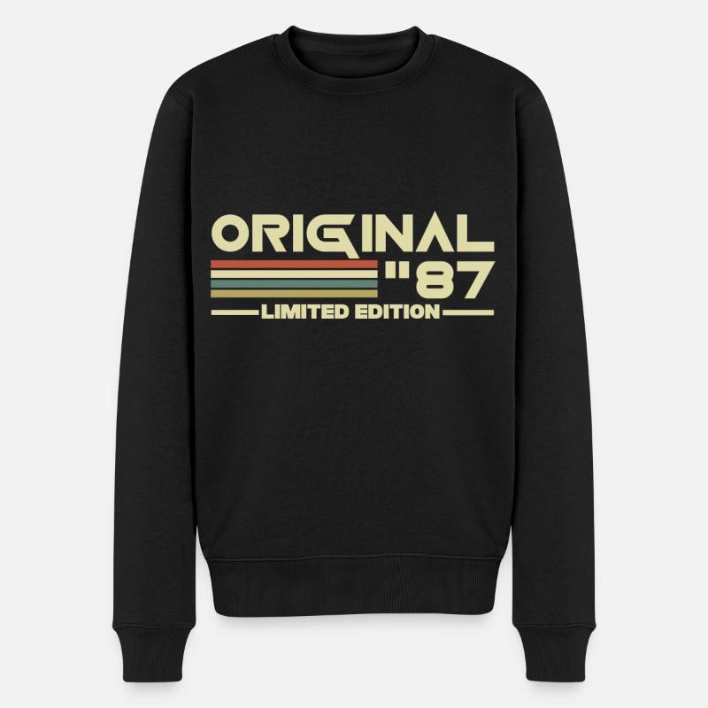 1987 - Pull Premium bio Homme - noir