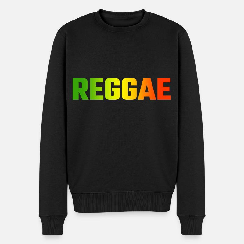 reggae - Pull Premium bio Homme - noir