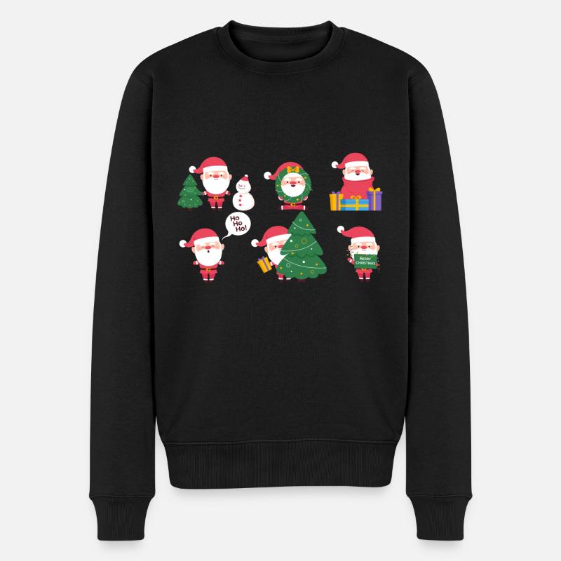 Noël - Pull Premium bio Homme - noir