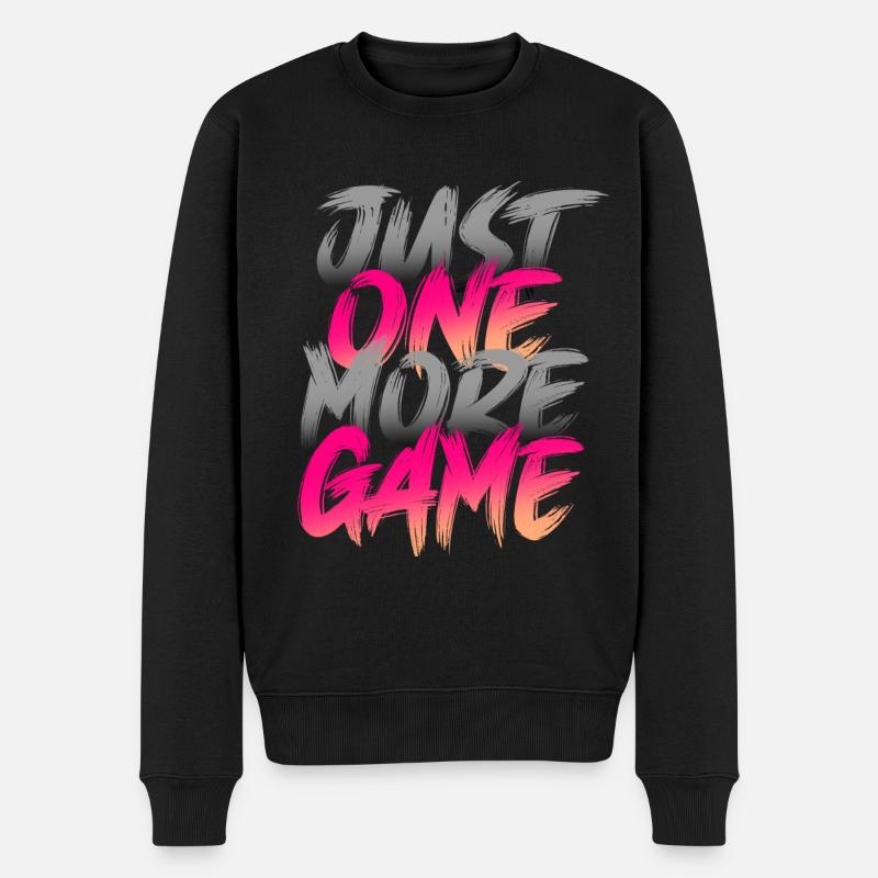 Juste un jeu de plus - Pull Premium bio Homme - noir