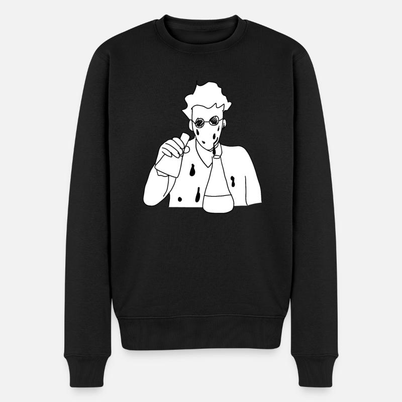Chemiker Wissenschaftler - Männer Premium Bio Pullover - Schwarz