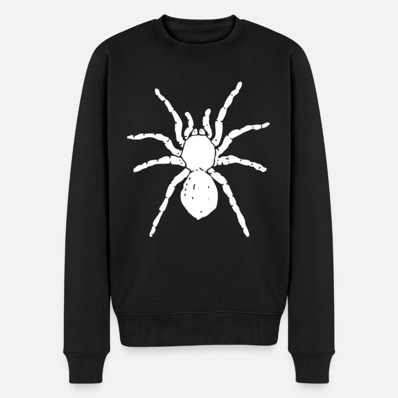 araignée - Pull Premium bio Homme - noir