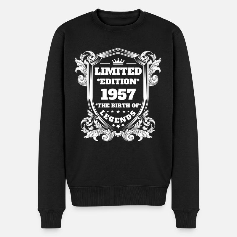 1957 - Pull Premium bio Homme - noir