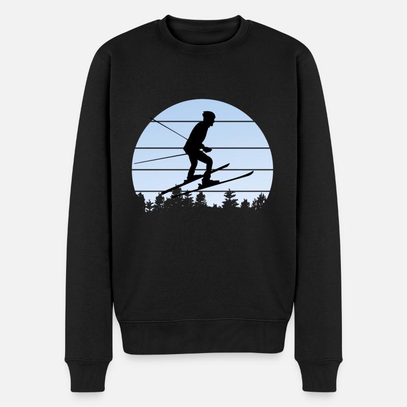 ski - Pull Premium bio Homme - noir