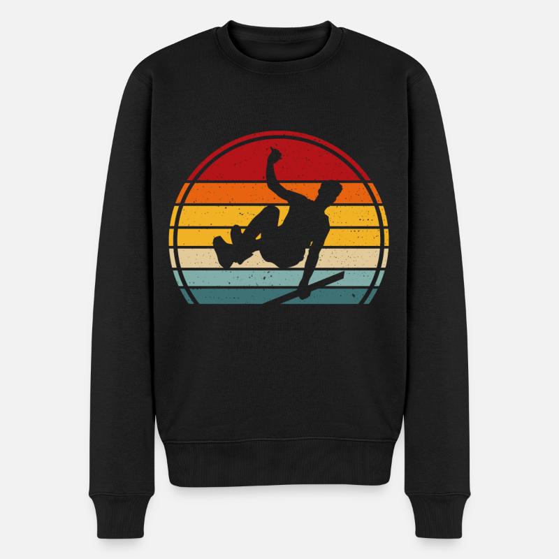 Parkour pour garçons - Pull Premium bio Homme - noir