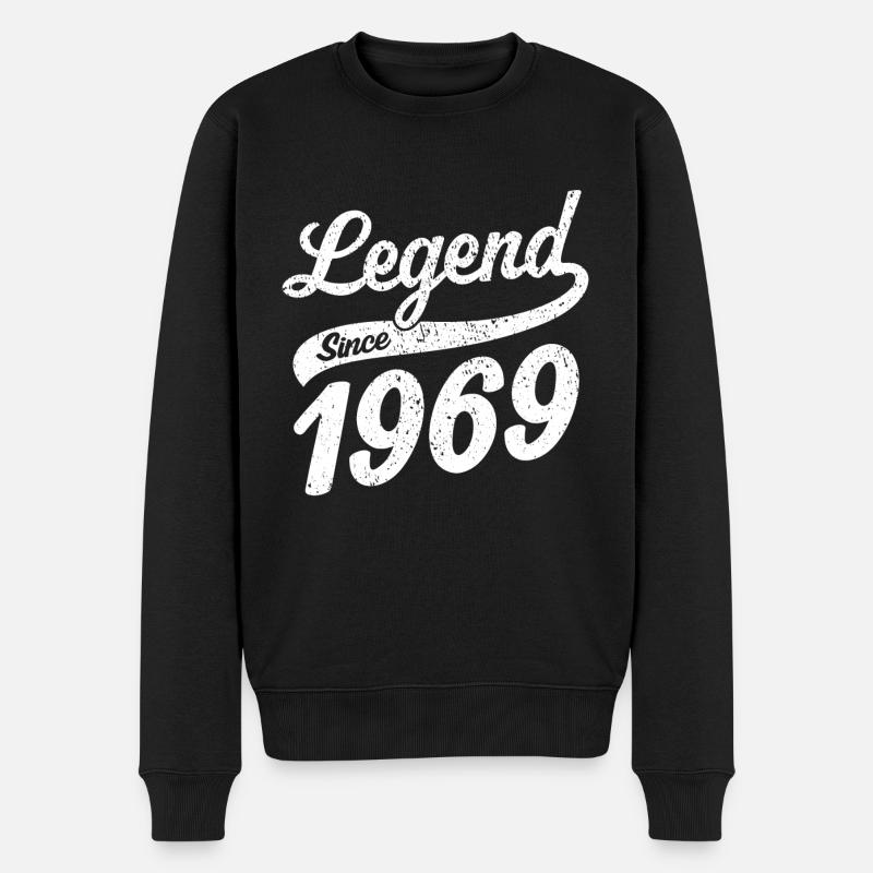Légende depuis 1969 - Pull Premium bio Homme - noir