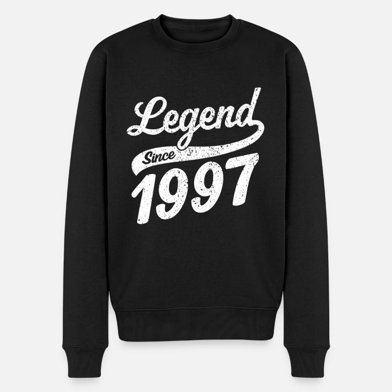 Légende depuis 1997 - Pull Premium bio Homme - noir