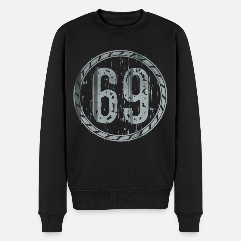 69 - Pull Premium bio Homme - noir