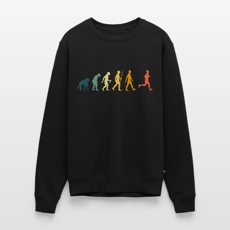 Jogging Evolution Runner Jogger Men's Premium Organic Jumper