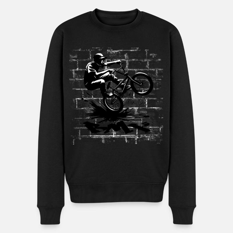 Vélo BMX - Pull Premium bio Homme - noir