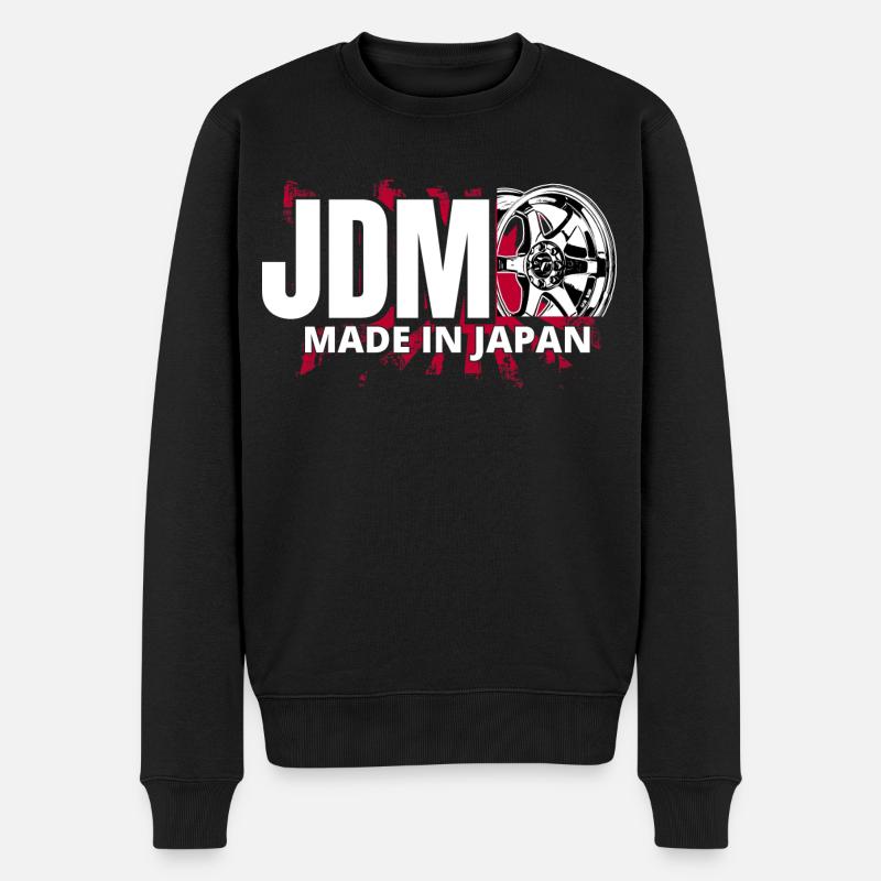 If one day the speed kills me.. / Paul Walker JDM - Männer Premium Bio Pullover - Schwarz