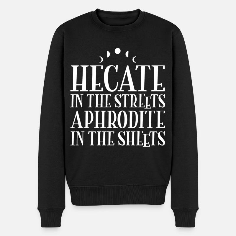 Hexen - Männer Premium Bio Pullover - Schwarz