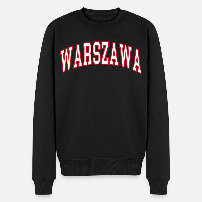 Varsovie - Pull Premium bio Homme - noir