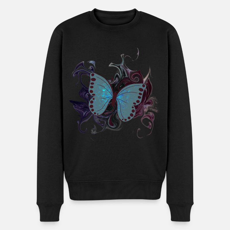 Papillon - Pull Premium bio Homme - noir