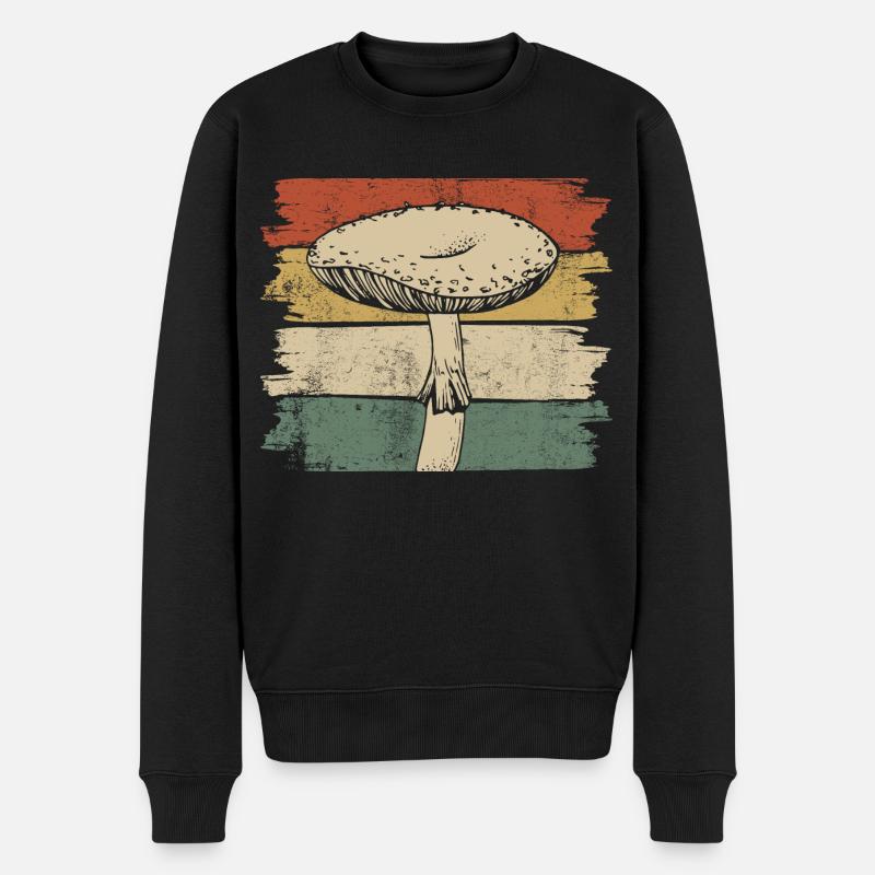 Grand Champignon Millésime - Pull Premium bio Homme - noir